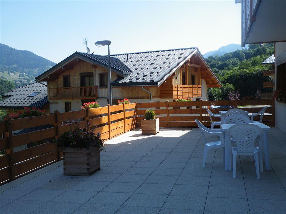 Residence Nemea Les Chalets Des Evettes Flumet Buitenkant foto