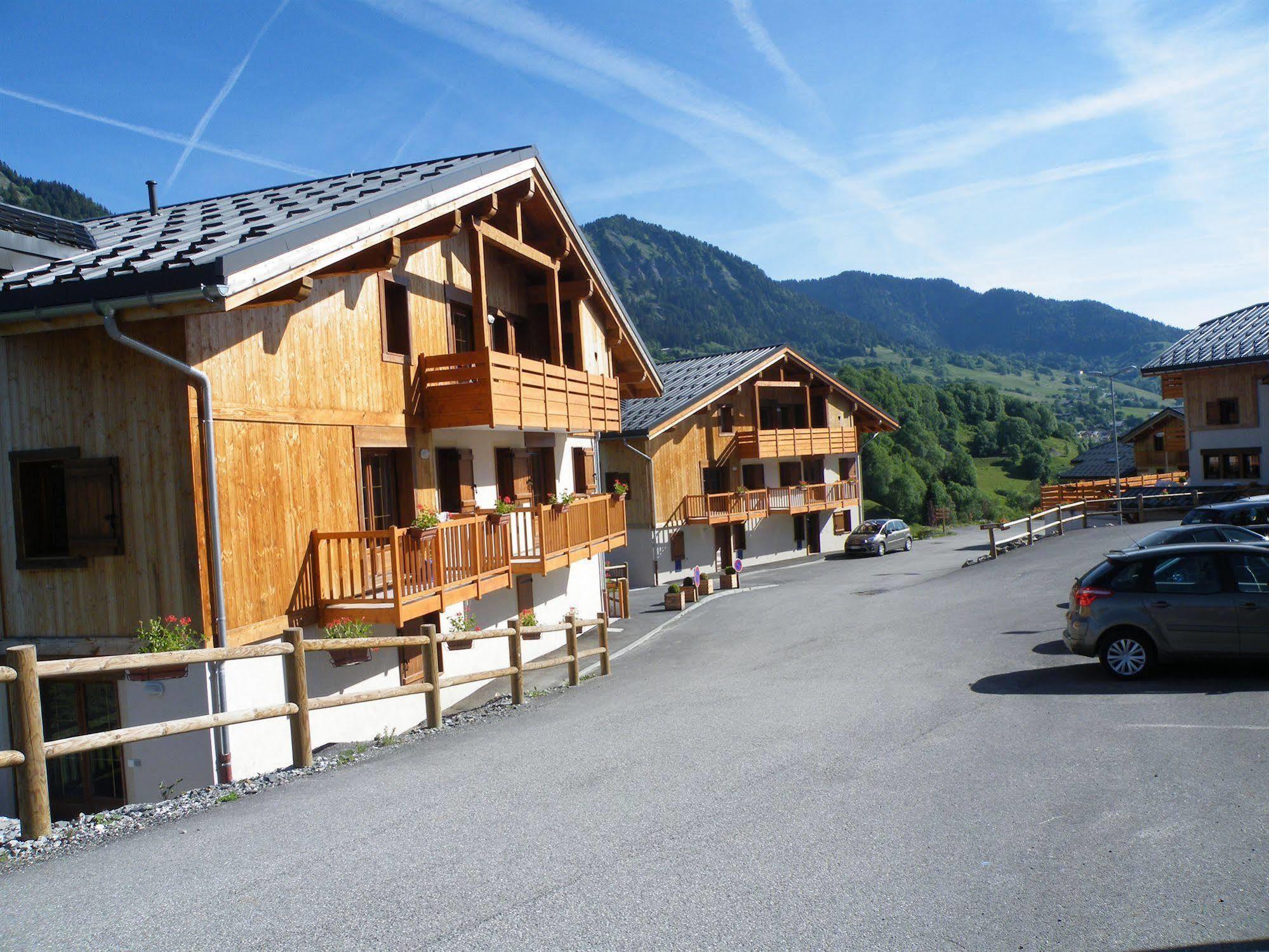 Residence Nemea Les Chalets Des Evettes Flumet Buitenkant foto