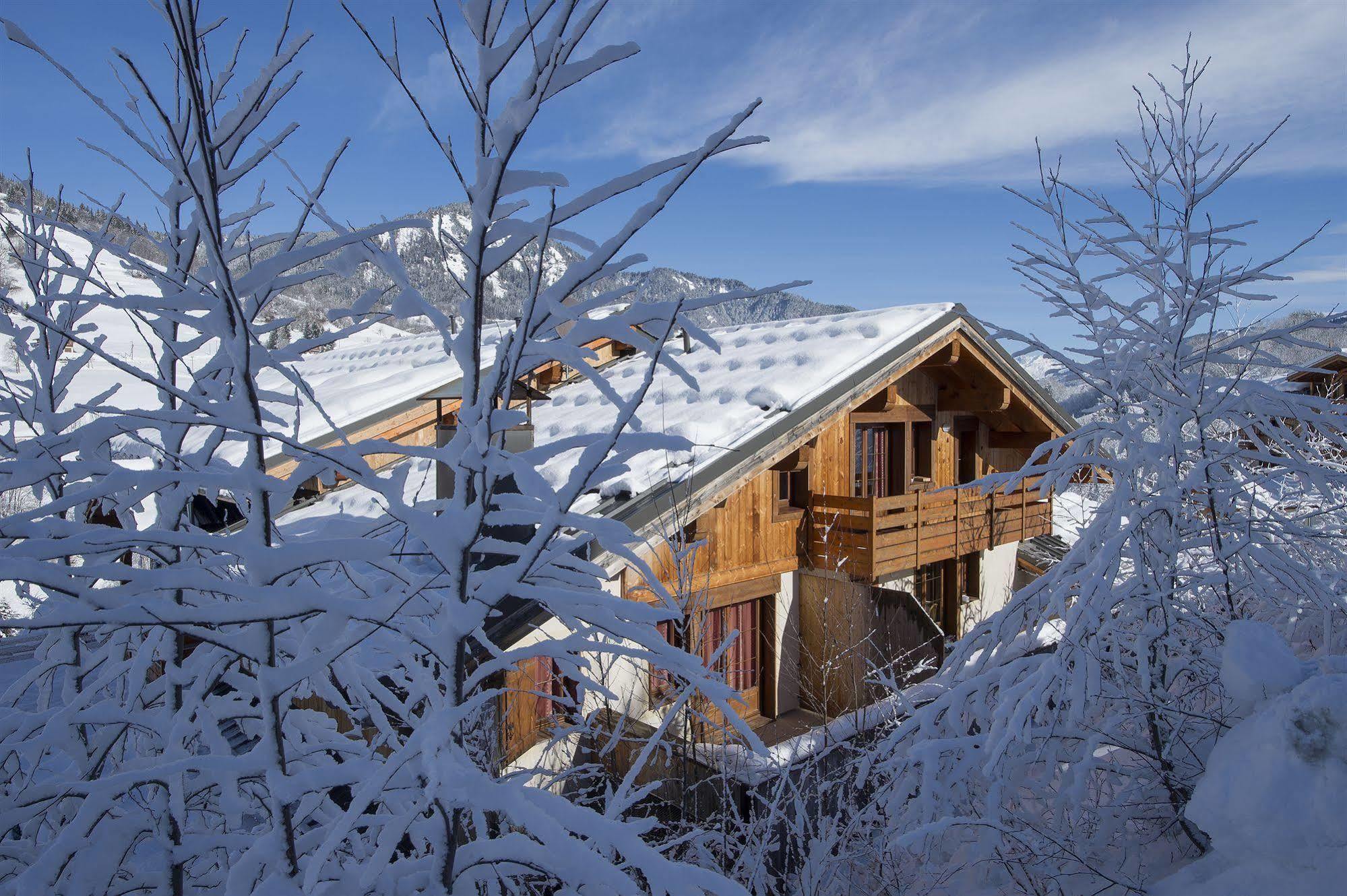 Residence Nemea Les Chalets Des Evettes Flumet Buitenkant foto
