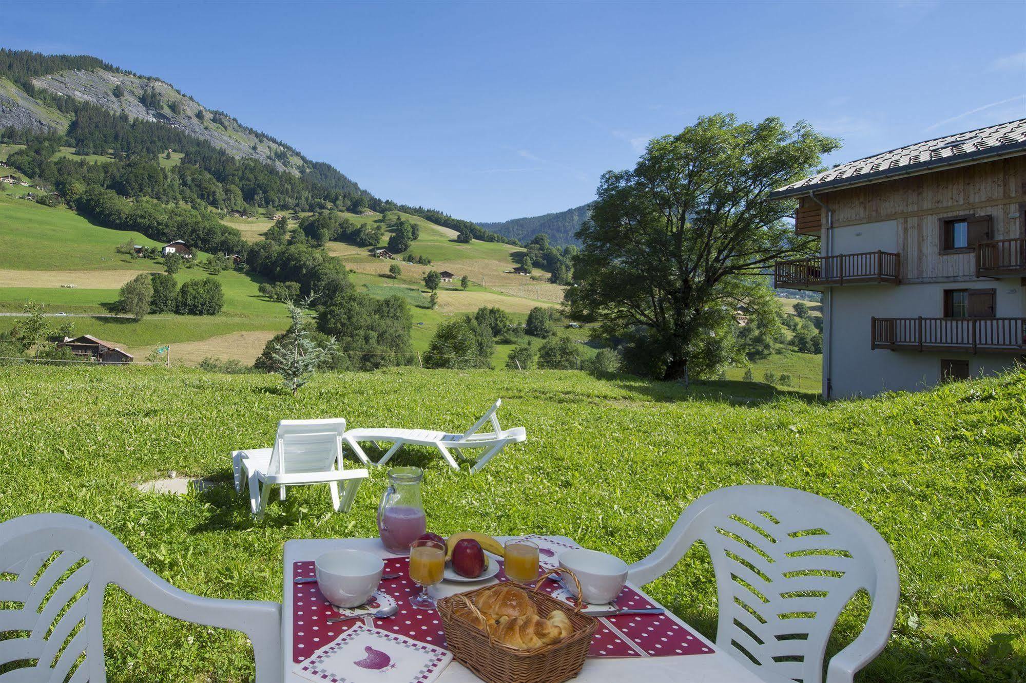 Residence Nemea Les Chalets Des Evettes Flumet Buitenkant foto