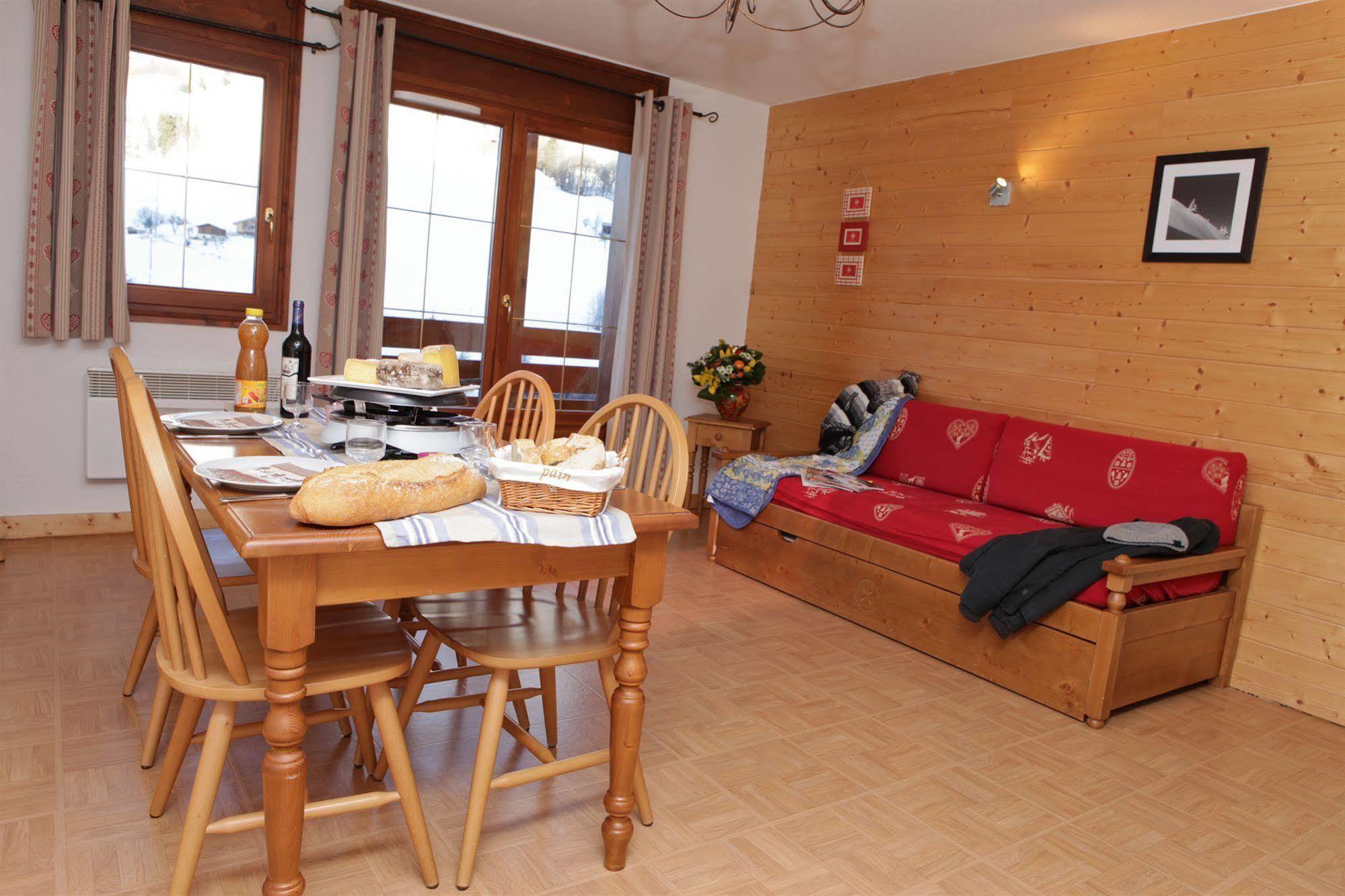 Residence Nemea Les Chalets Des Evettes Flumet Buitenkant foto