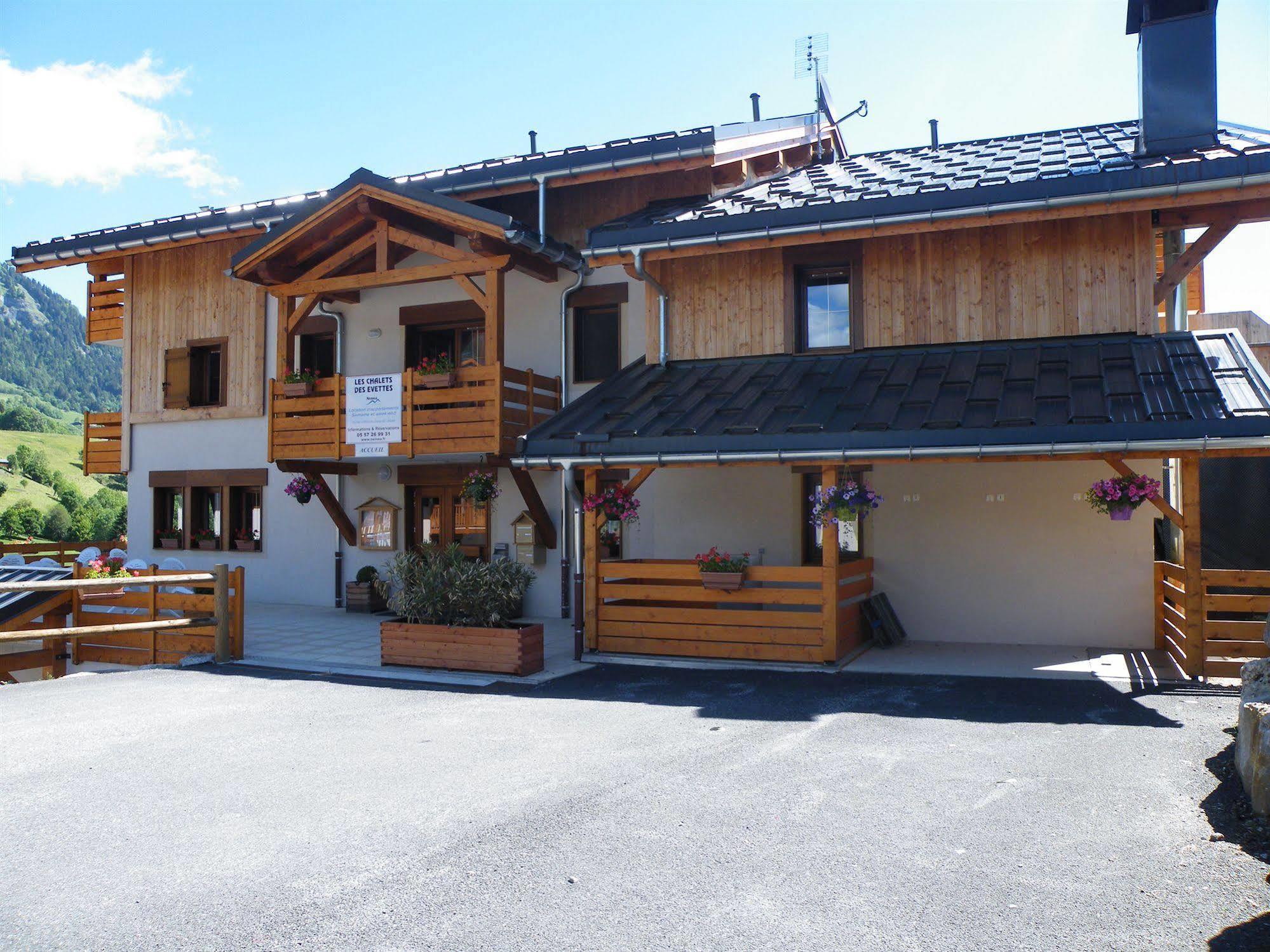 Residence Nemea Les Chalets Des Evettes Flumet Buitenkant foto