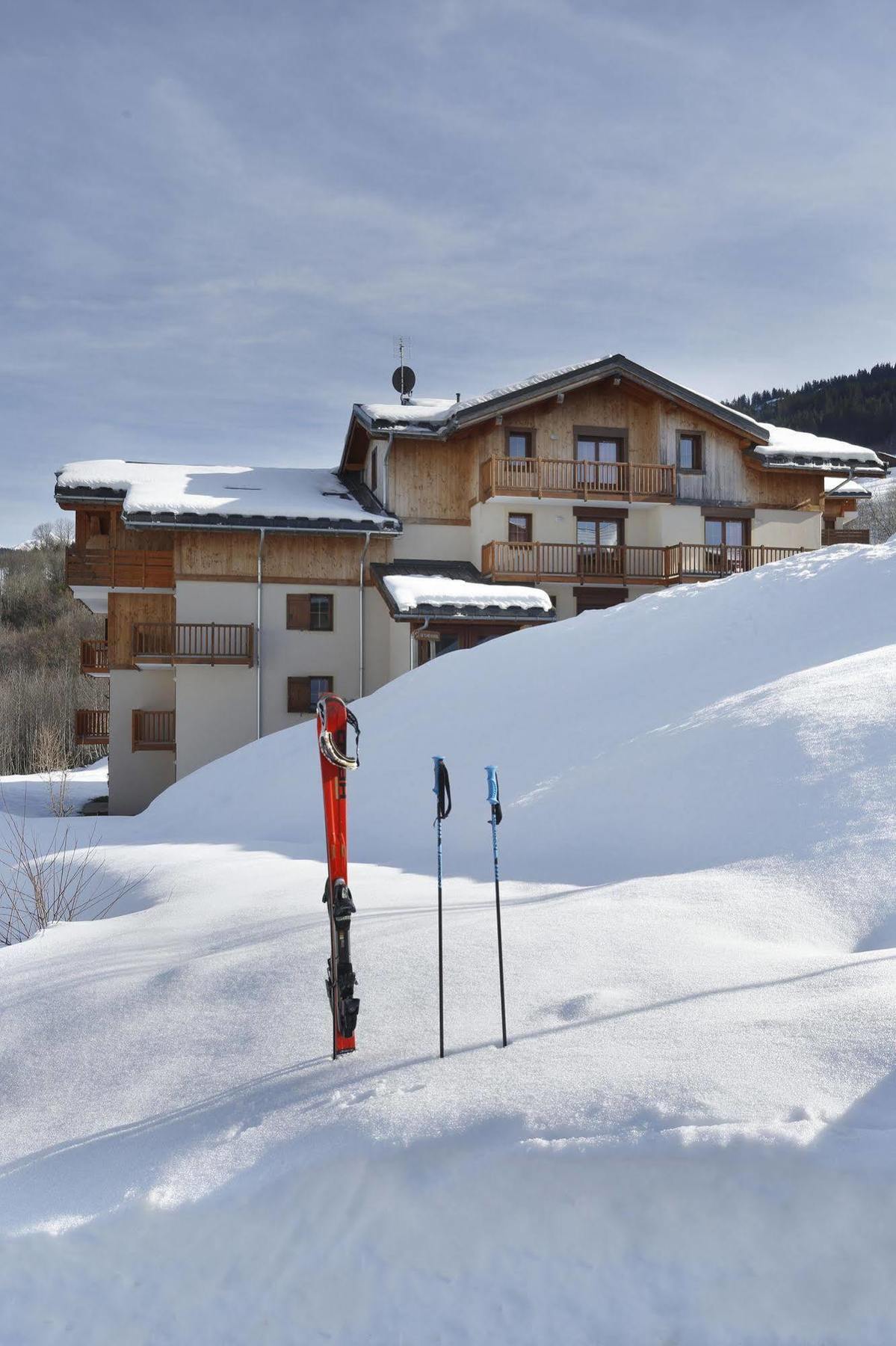 Residence Nemea Les Chalets Des Evettes Flumet Buitenkant foto