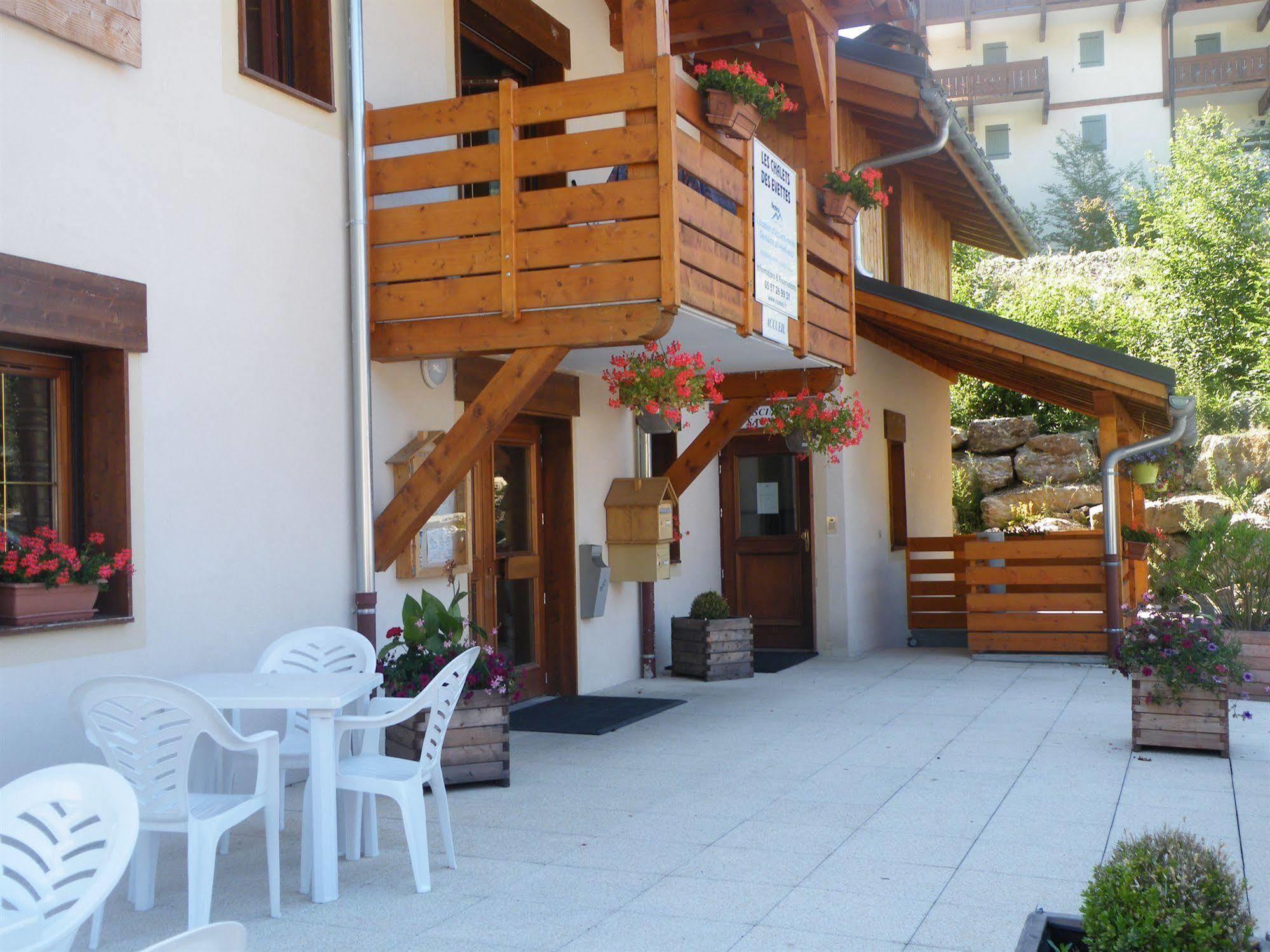 Residence Nemea Les Chalets Des Evettes Flumet Buitenkant foto