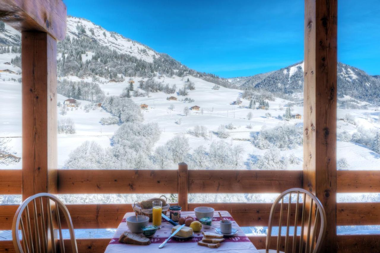 Residence Nemea Les Chalets Des Evettes Flumet Buitenkant foto